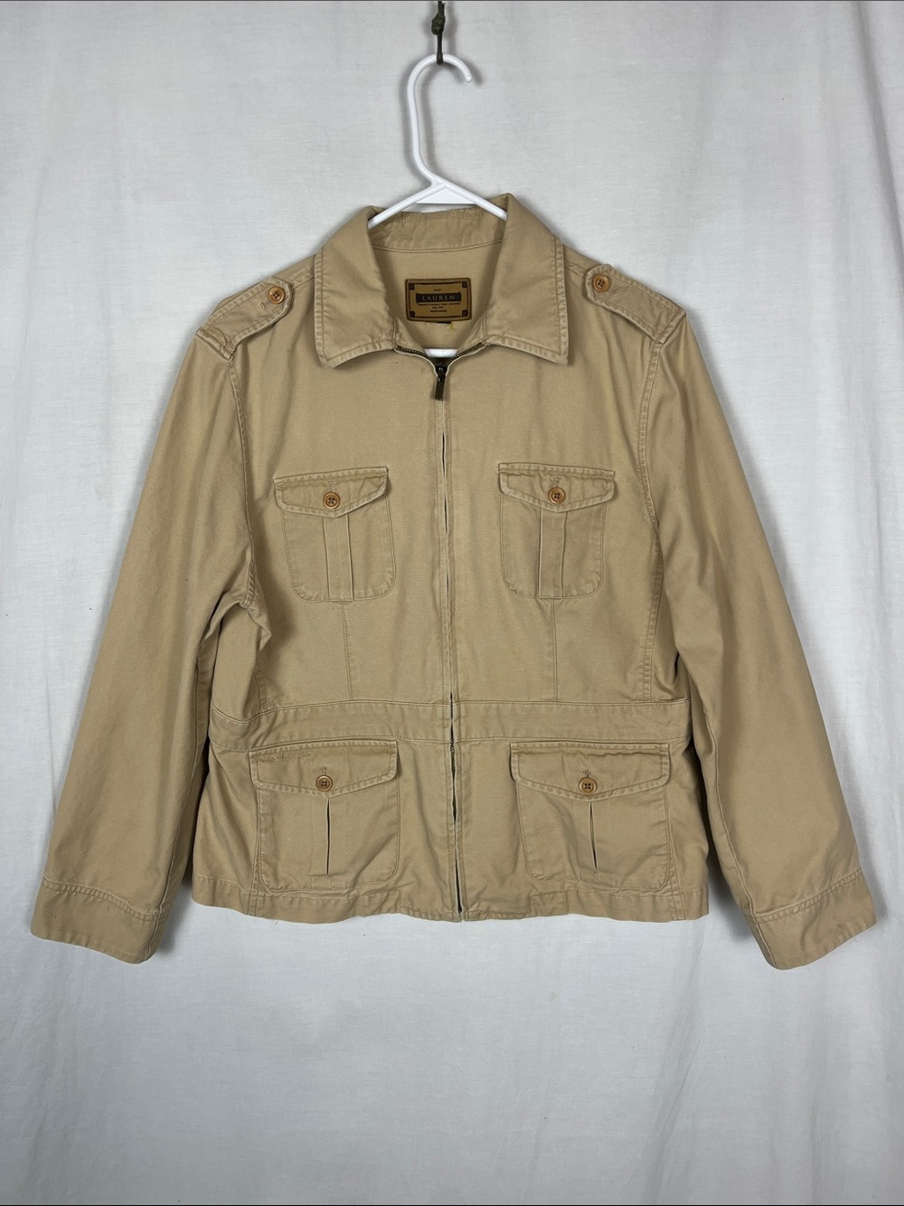 VTG 1998 Bali Lauren Ralph Lauren Traditional Dry Goods Safari 100% Cotton Light